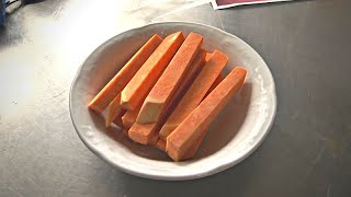 Süßkartoffel Pommes Frites