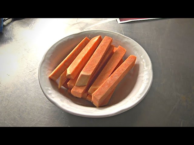 Süßkartoffel Pommes Frites