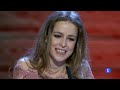 Silvia Abascal, muy emocionada, presenta los Goya al mejor actor de reparto