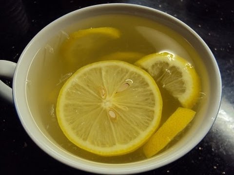 how to make a hot lemon tea