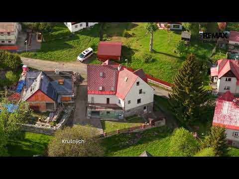 Video Patrový rodinný dům 8+1 s terasou v srdci Krušných hor – Abertamy