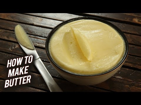 Unsalted Butter | How To Make Butter | Baking Butter Recipe By Bhumika