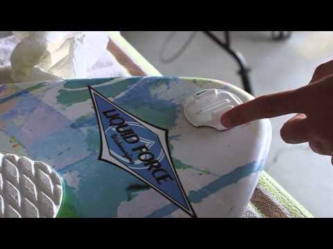 how to attach surfboard mount gopro