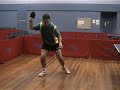 Forehand Chop - Table Tennis Forehand Chop - Table Tennis