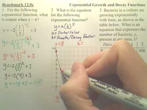 Exponential Growth And Decay Word Problems With Solutions