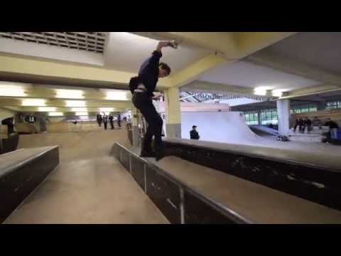 Julien Cudot - BackYard Skatepark - Blading Aggressive Inline Skating Rollerblading - USD Injuries