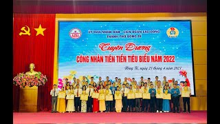 Uông Bí: Tuyên dương 50 công nhân tiêu biểu trong "Tháng Công nhân"