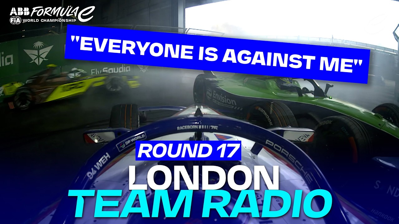 "I'LL REMEMBER EVERYTHING" | Team Radio | 2026 Hankook London E-Prix Round 17 | Formula E