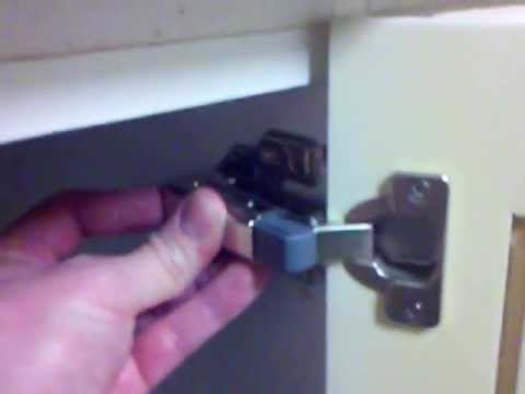 how to fit ikea hinges