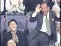 Dancing man at the Caps game.