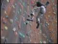 Indoor Rock Climbing Techniques : How to Fall when the Lead in Indoor Rock Climbing