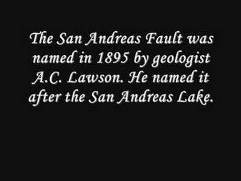 San Andreas Fault Line