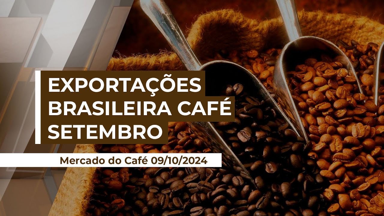 Relatório do Cecafé apresenta recorde de exportação brasileira de café no mês de setembro