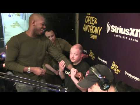 UFC's Jon Jones CHOKES and PUNCHES Jim Norton - @OpieRadio