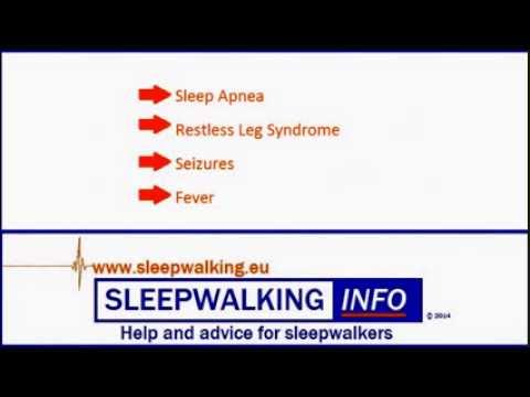 how to treat sleep walking