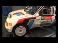 peugeot 205 t16 e1 rally car   power run on rolling road