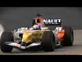 Renault F1 R27 with Clio and Megane RS