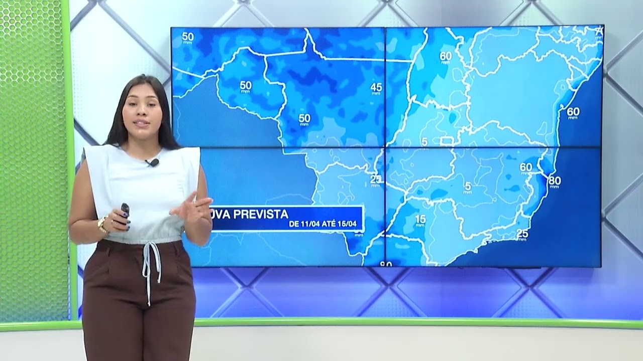 Semana começa com frente fria de fraca intensidade no Sul do Brasil | 11/04/2026