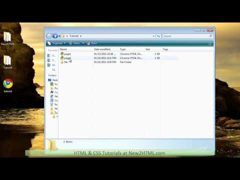 how to define href in html