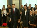 Raw Video: Rice Signs Missile Deal With Poland