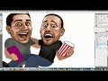 Speed Painting: HELL-O-WEEN 3-D Invite