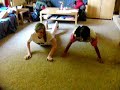 funny french exersize video