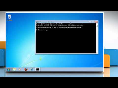 how to show hidden files in windows 7