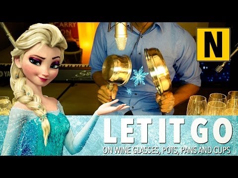 WATCH: FROZEN Cover Played On Wine Glasses, Pots And Pans!