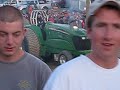 John Deere super stock tractor pull @ Washington County Fair