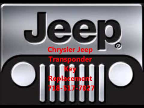 Chrysler Jeep Transponder Key 718-517-7827 Replacement And Duplication Service Ignition Repair