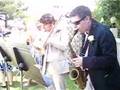 Tres and Blake wedding jazz