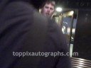 Jack McBrayer - Signing Autographs at  Rockefeller Center
