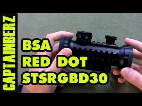 how to adjust bsa red dot