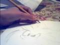 LiveandLearn1 Drawing Silver the Hedgehog