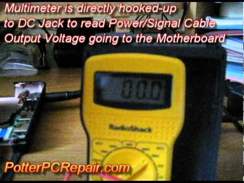 how to test laptop ac adapter