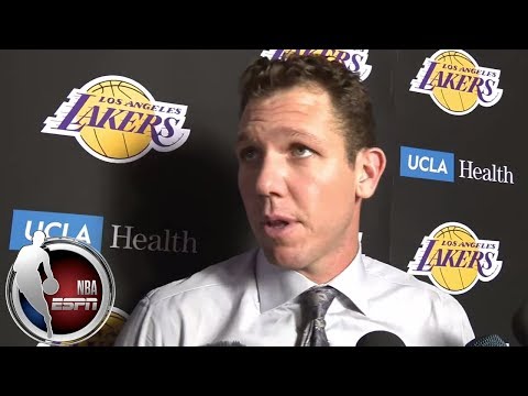 Video: Luke Walton on LeBron’s minutes after Lakers’ loss to Spurs | NBA on ESPN