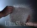 Red Water Balloon Burst in slow motion