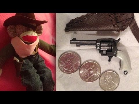 Sock Monkey's Toy Gun Confiscated By TSA