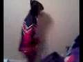 videos de westmont cheer leader doing the culo dance.