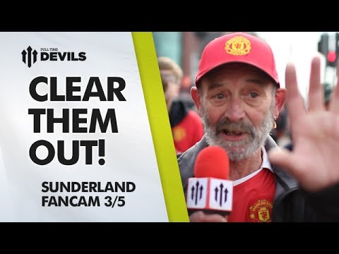 CLEAR THEM OUT! | Manchester United 0-1 Sunderland | FANCAM