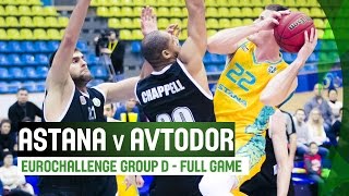 ФИБА Шақыру Кубогы: «Астана» — «Автодор»