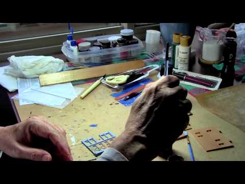 how to paint n gauge buildings