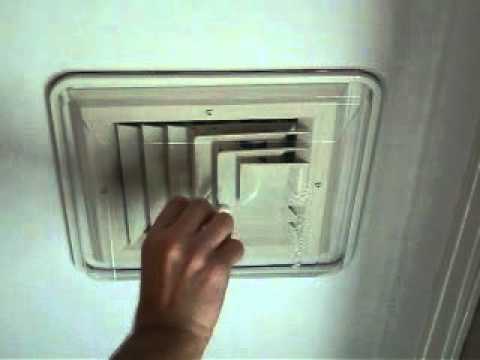 how to remove vent knockouts