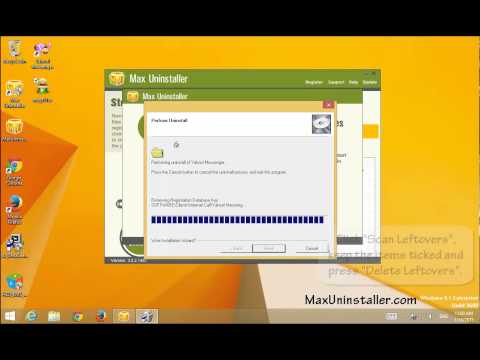 how to uninstall yahoo messenger