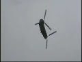 Chinook helicoptor air display yorkshire air museum 2006