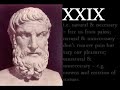 The Words of Epicurus: 2. Principal Doctrines XXI-XL