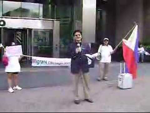 FIL-AM PICKET IN METRO DC ON ABC'S ...