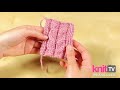 How To Cable Stitch (Left Leaning) - Quick and Easy Tutorial