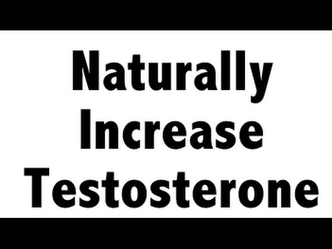how to improve testosterone