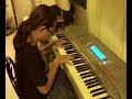 nukie espada playing seriously a long beethoven music.